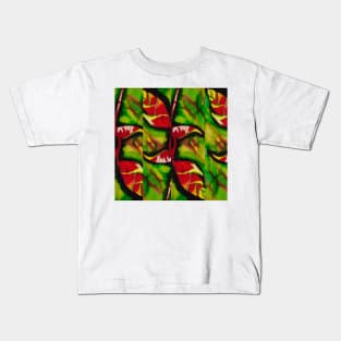 tiled haliconias Kids T-Shirt